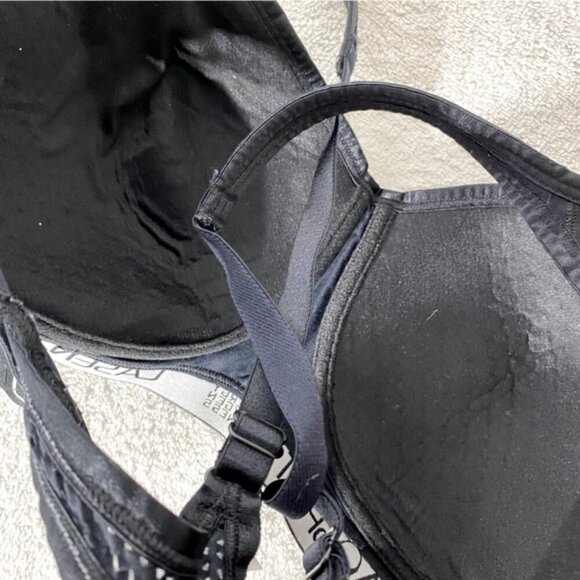 5/$25 La Senza Spirit Black Activewear Sports Bra 36D - Picture 10 of 12